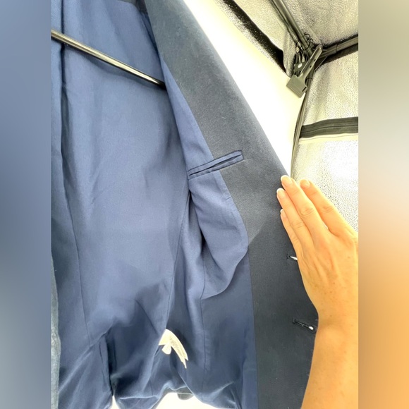 Polo Ralph Lauren Soft Navy Suit Business Blazer - Picture 6 of 13